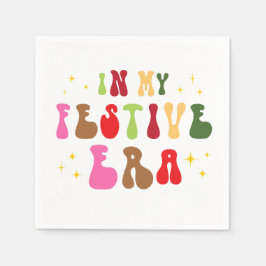 I min festliga era Trendig Helgdag jul Pappersservett