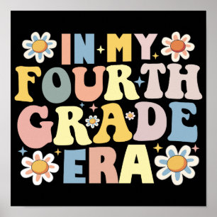 I min fjärde Klass Era Back to school Poster