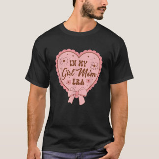 I min flicka Mamma Era Ribbon Cute Bow Coquette Gr T Shirt