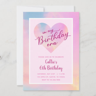 I min födelsedagsEra Inbjudningar