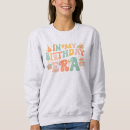 I min födelsedagsEra | Pastel Groovy Lettering T Shirt