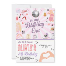 I min födelsedagsinbjudan