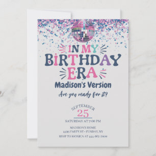 I min födelsedagsinbjudan inbjudningar