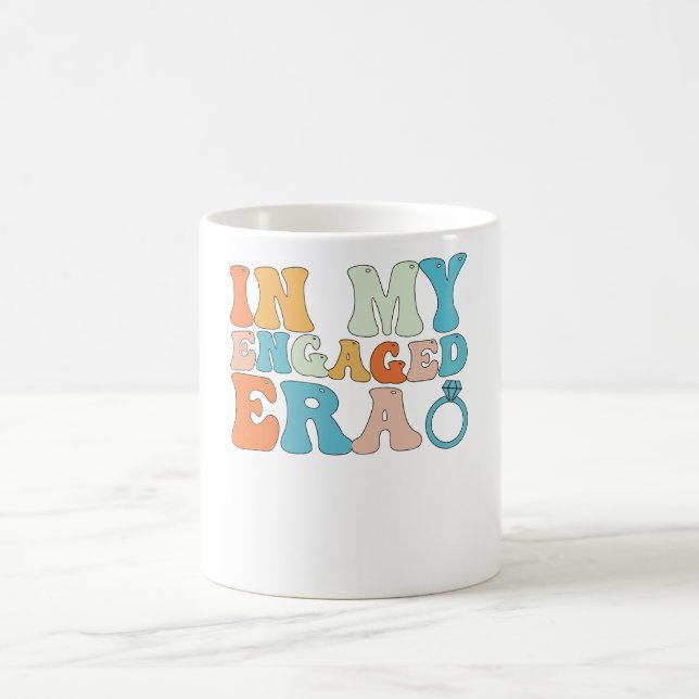 I Min Förlovade Era Groovy Retro Kaffemugg (Center)