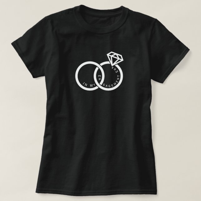I min förlovade era t shirt (Design framsida)