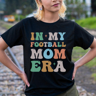 I min fotboll Mamma Era Groovy Retro T Shirt