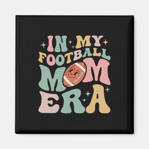 I min fotboll Mamma Era Roligt Retro Halloween Spo Magnet