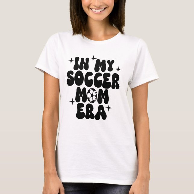 i min fotbolls-mamma era t shirt (Framsida)