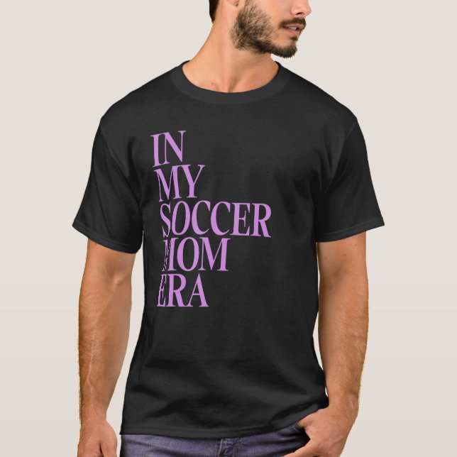 I min fotbollsson Mamma Era I Mamma Life Funny Soc T Shirt (Framsida)
