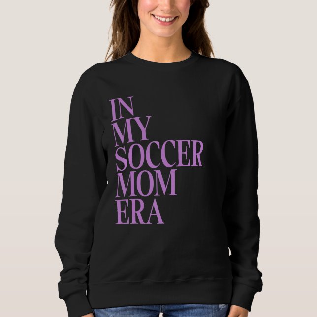 I min fotbollsson Mamma Era I Mamma Life Funny Soc T Shirt (Framsida)