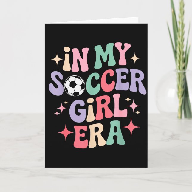 I Min Fotbollstjej Era Groovy Tröja Fotboll Flicko Kort (Framsida)