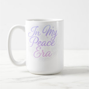 I min fredstid - Aesthetic Motivational Quote Kaffemugg