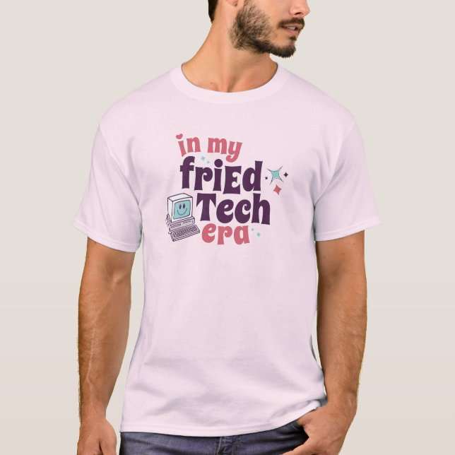 "I min friEdTech Era"-dator T Shirt (Framsida)