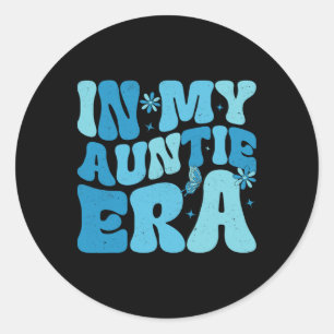 I min fritidshistoria byby Mors dag ger du Mamma M Runt Klistermärke