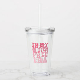 I min Gluten Free Era Acrylic Tumbler Take Away Mugg