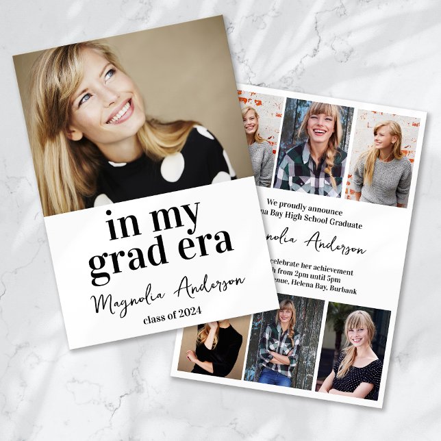 I min Grad ERA Multi Photo Collage Studenten Meddelande (Skapare uppladdad)