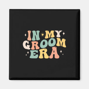 I min Groom Era Bachelor Party-Förlovning Bröllop Magnet
