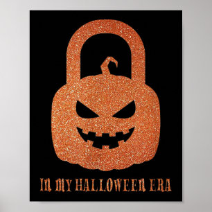 I min Halloween Era, pumpkin Show Girl Funny Gift  Poster