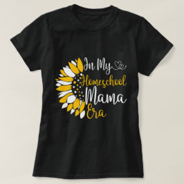 I min hemeschool Mamma Era Funny Mamma undervisand T Shirt