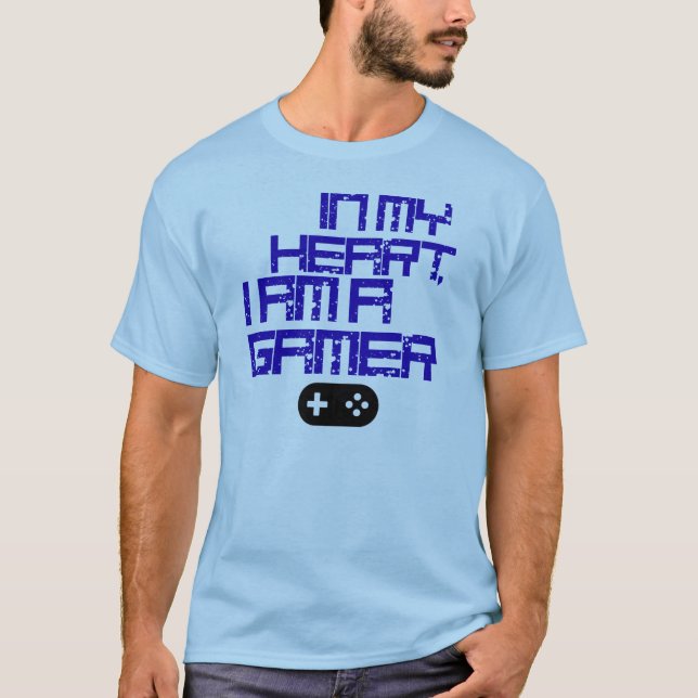 I min hjärta I-förmiddag en GamerT-tröja - Satoru T-shirt (Framsida)