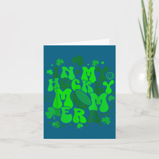 I Min Hockeymamma-era St Patrick's Day Irländsk Sh Kort
