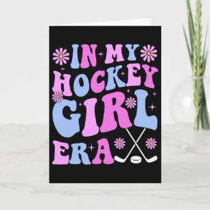 I Min Hockeytjejsepok Groovy Matchdag Hockey Kort