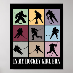 I Min Hockeytjejsera Rolig Hockeytjej Spelare Älsk Poster