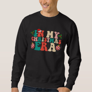 I Min Jul Era Groovy Höckelsäsong Lång Ärmad Tröja
