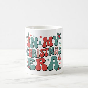 I min julera söta groovy jul julafton kaffemugg