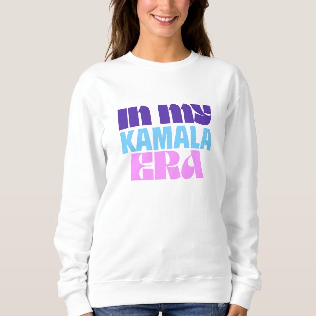 I min Kamala Era Sweatshirt T Shirt (Framsida)