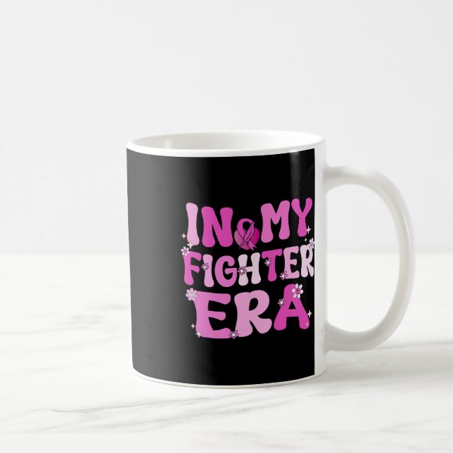 I min kamp ERA Breast Canceness P Kaffemugg (Höger)