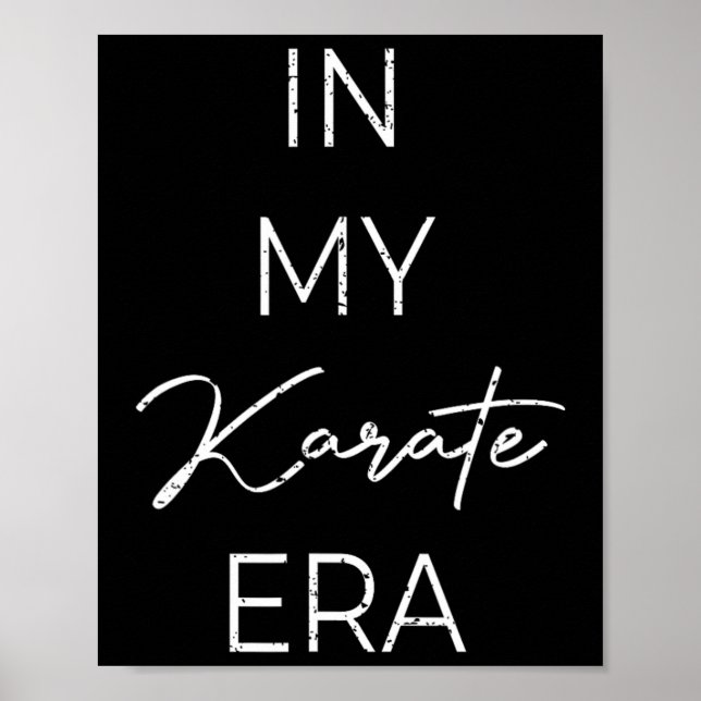 I min Karate Era 1 Poster (Framsidan)
