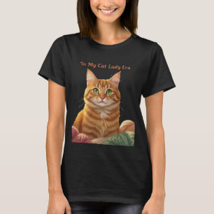 I Min Kattdamstid Mysig Tabby Charm T Shirt