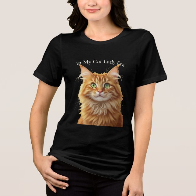 I Min Kattdamstid T Shirt (Framsida)