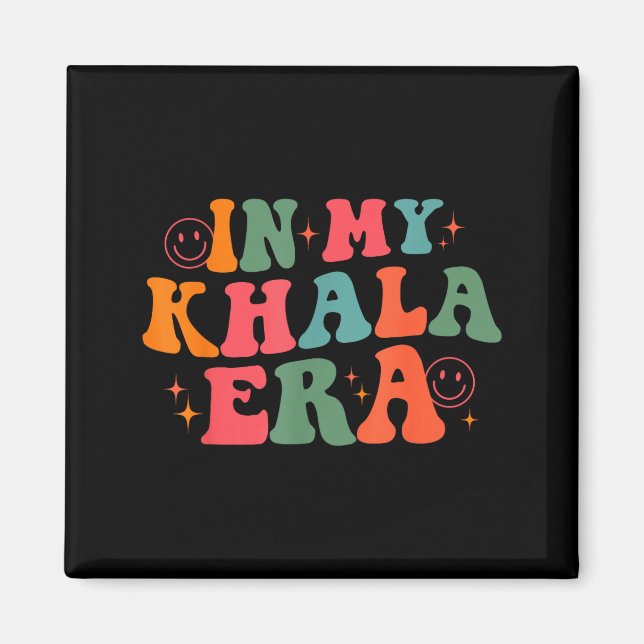 I Min Khala-era Baby Meddelande Om Graviditet För  Magnet (Framsidan)