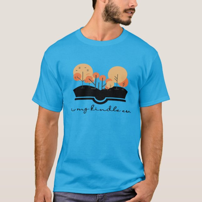 I min Kindle Era T Shirt (Framsida)