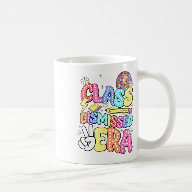 I min klass avskedad era Student förra dagen Kaffemugg (Höger)