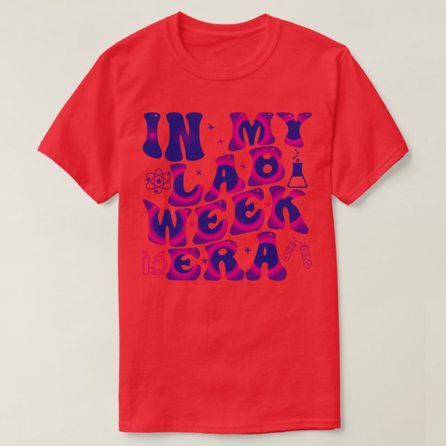 i min labbvecka 2 t shirt (Design framsida)