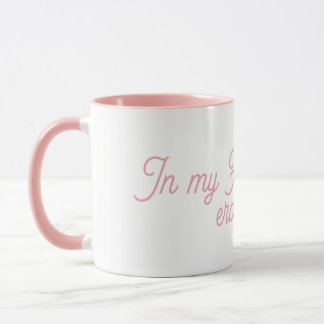 I Min Läknings Era Rosa Kaffemugge | Estetisk Rosa Mugg