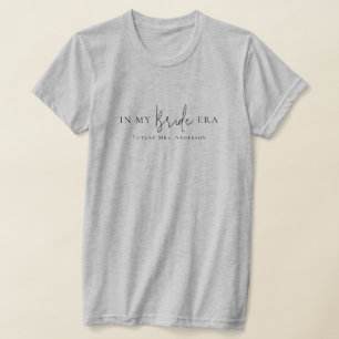 I min långa tid, engagerad modern, minimalistisk f t shirt