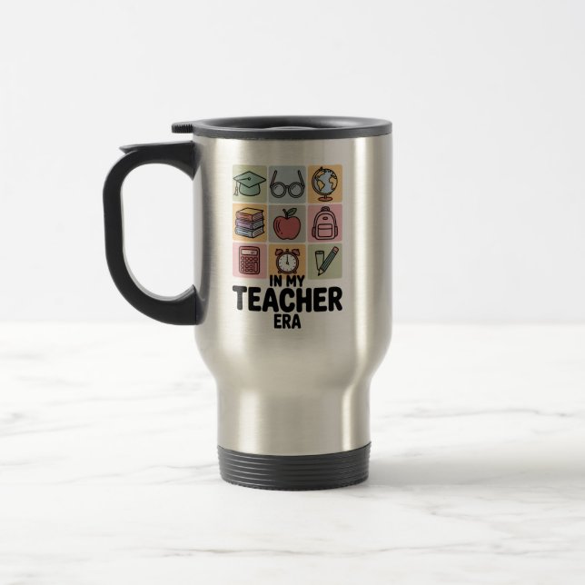 I Min Lärare Era Förskoleliv Resemugg (Vänster)