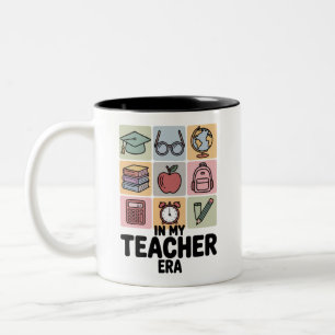 I Min Lärare Era Förskoleliv Två-Tonad Mugg