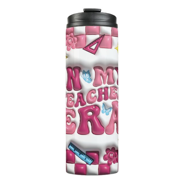 I min lärare Era Puffy Bubble 3D Tumbler (Framsida)