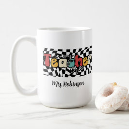 I min lärare era retro lärare  kaffemugg