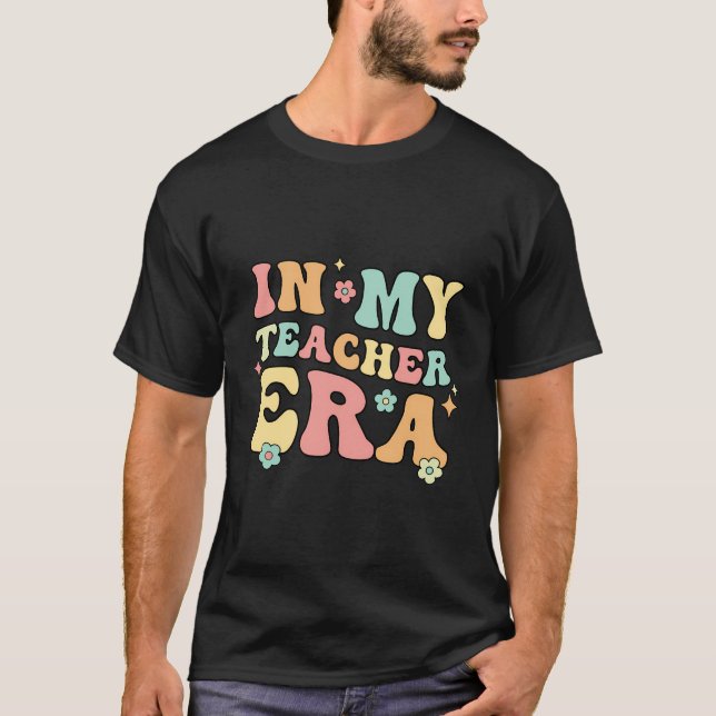 I min lärartid, första skoldagen tillbaka till Sch T Shirt (Framsida)