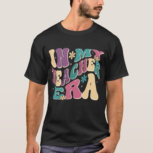 I min lärartid, första skoldagen tillbaka till Sch T Shirt (Framsida)