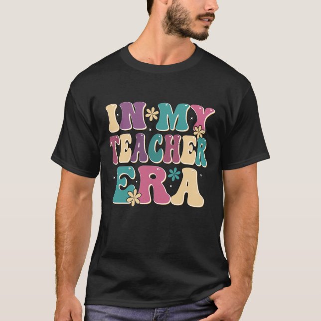 I min lärartid, första skoldagen tillbaka till Sch T Shirt (Framsida)