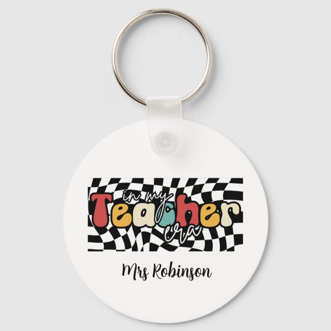 I min lärartid ska rektor nyckelring (Framsida)