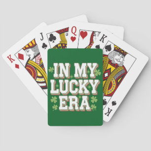 I min Lucky Era Saint patrick's day-familj Casinokort