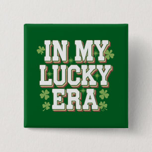 I min lyckliga era Saint Patrick's Day Familjepåse Knapp